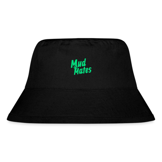 MudMates NEON Bucket Hat - Schwarz
