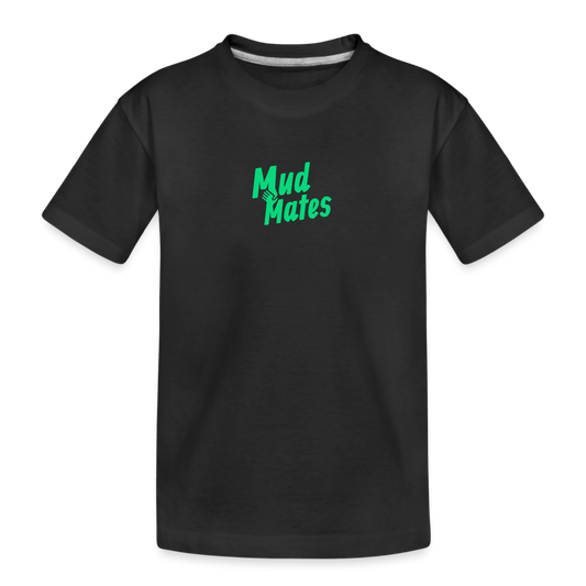 MudMates Kids NEON Dark Shirt - Schwarz