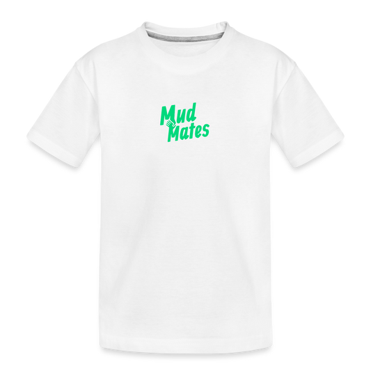 MudMates Kids NEON Light Shirt - weiß
